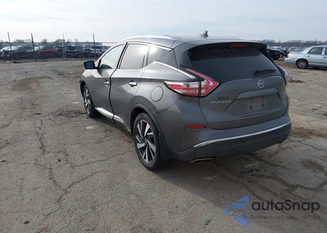 2017 Nissan Murano Platinum/S/Sl/Sv z USA, uszkodzony, nr VIN 5N1AZ2MH0HN176353